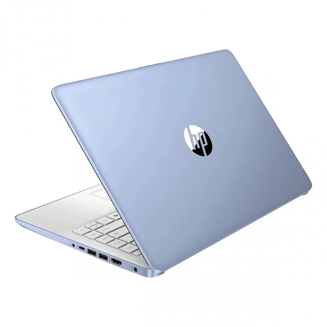HP 14 HD LapTop - Intel N150 Processor, 4GB RAM, 128GB UFS, Sky Blue